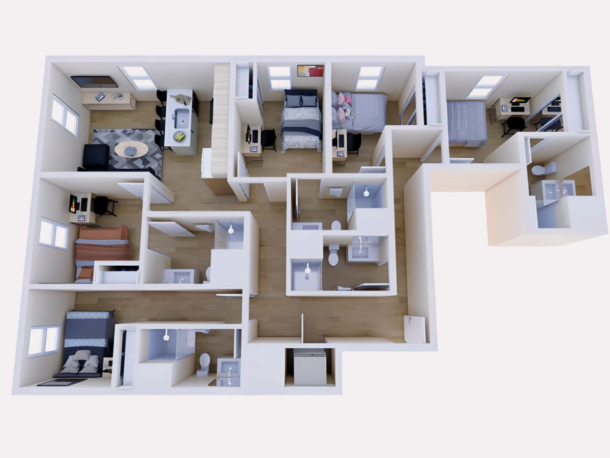 5 Bed 5 Bath Master