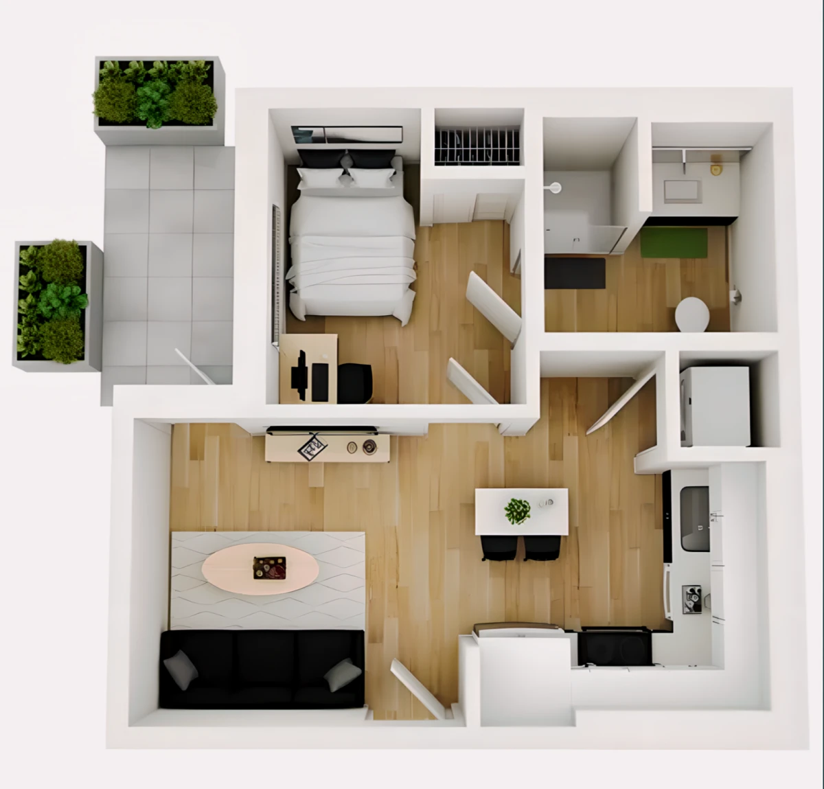 1 Rooms view 3