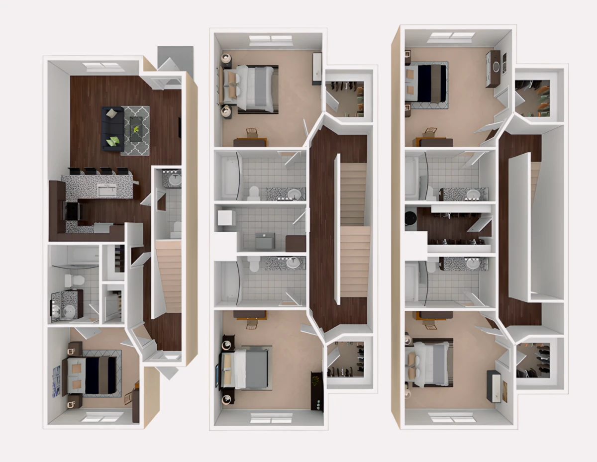 5 Rooms view 1