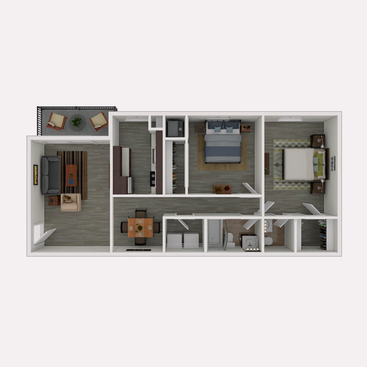 2 Rooms view 4