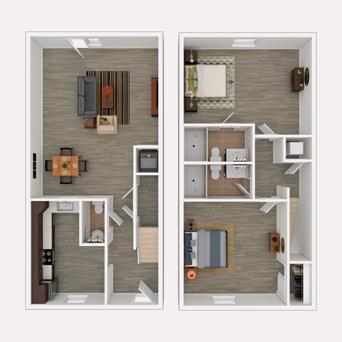 3 Rooms view 4