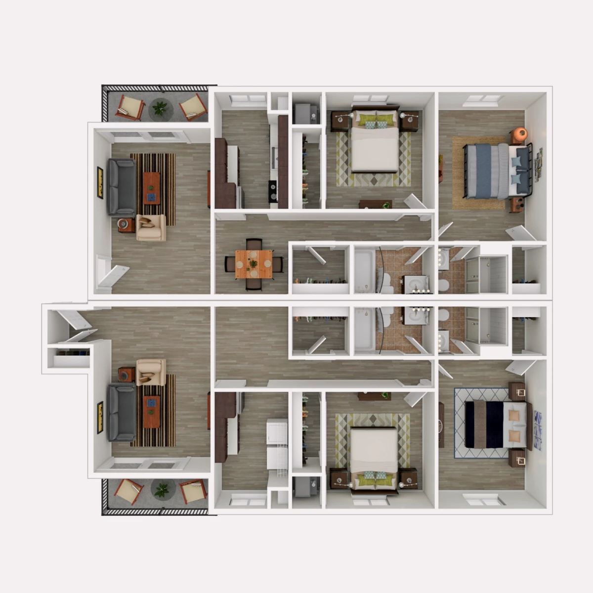4 Rooms view 4