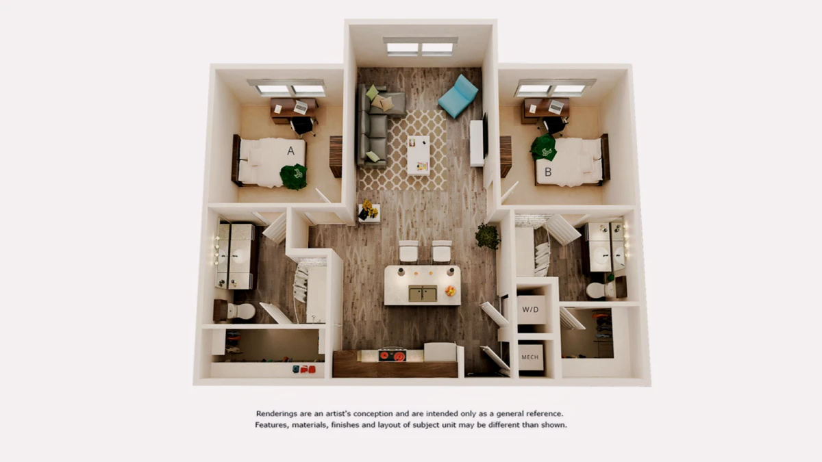 4 Rooms view 4