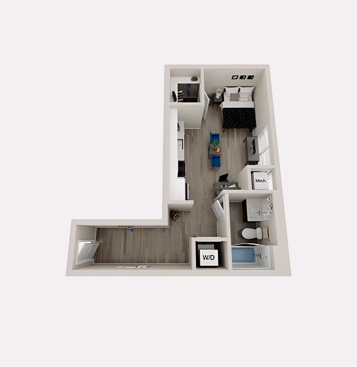 Studio Rooms view 3