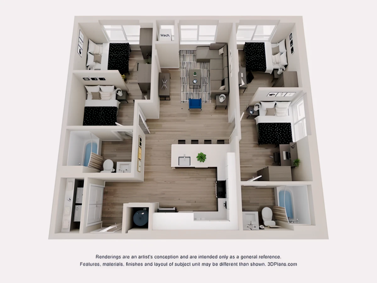 Shared Rooms view 2
