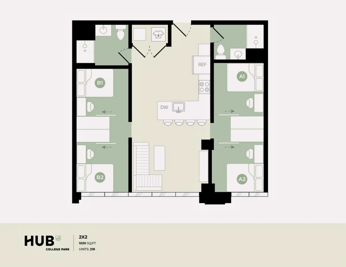 2 Rooms view 2