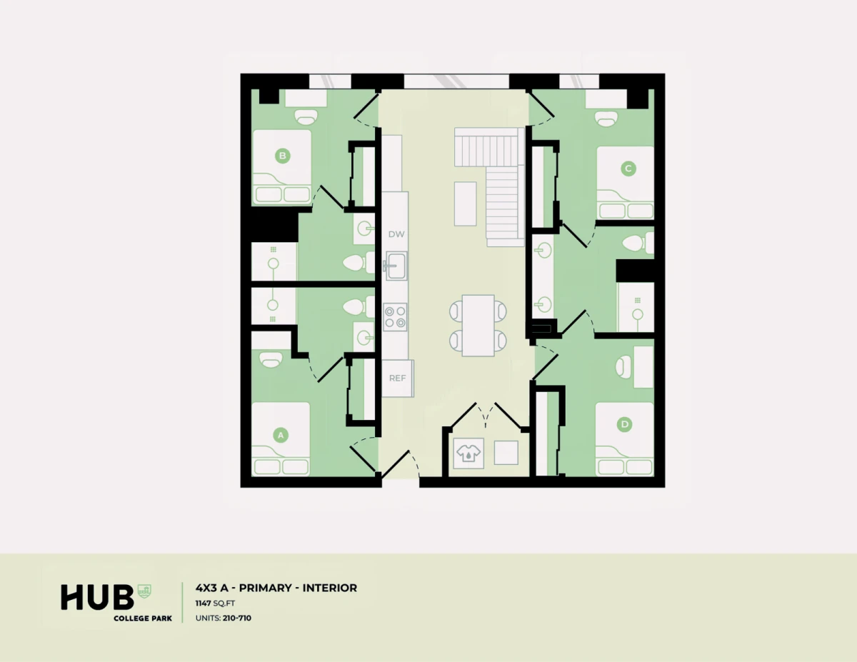 4 Bed 3 Bath A