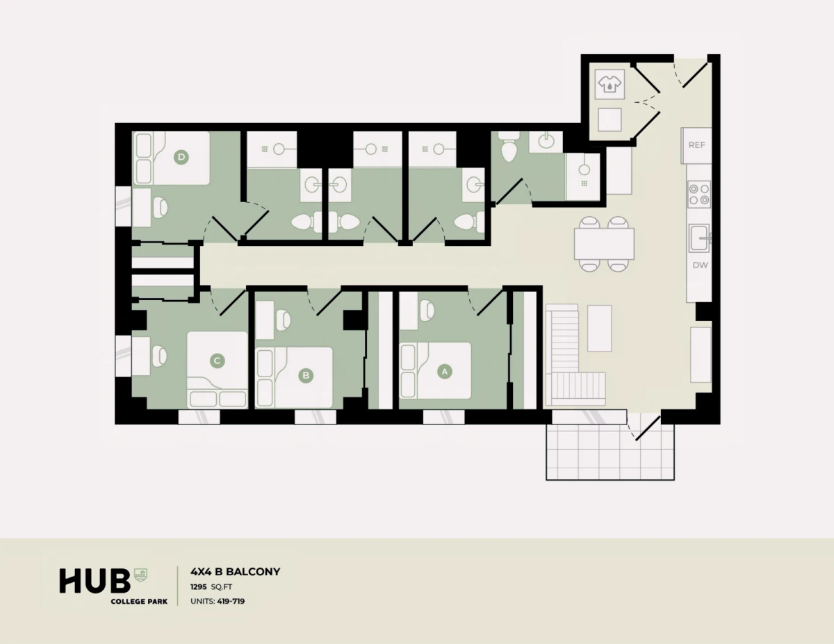 4 Rooms view 3
