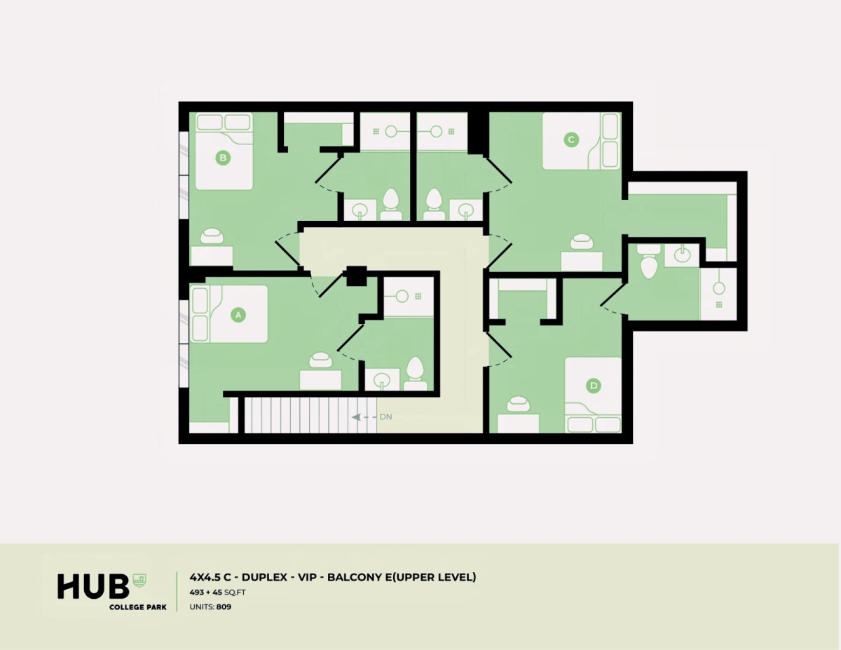 4 Bed 4.5 Bath C