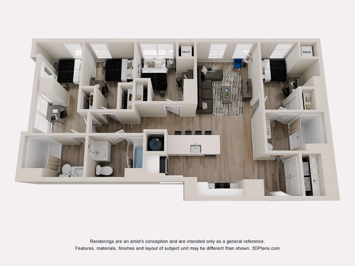 4 Rooms view 4