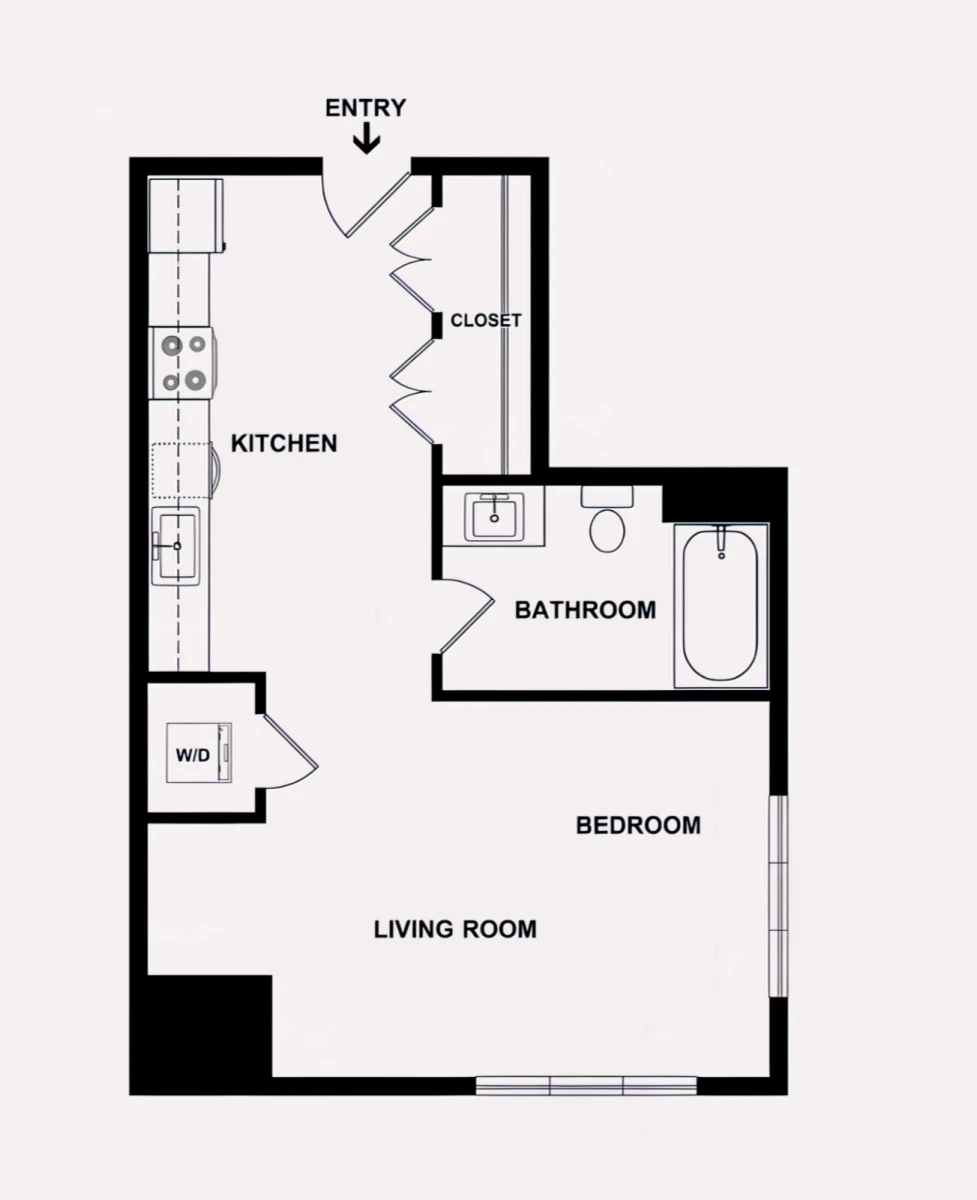2 Rooms view 3