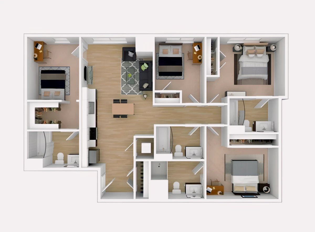 Studio Rooms view 2