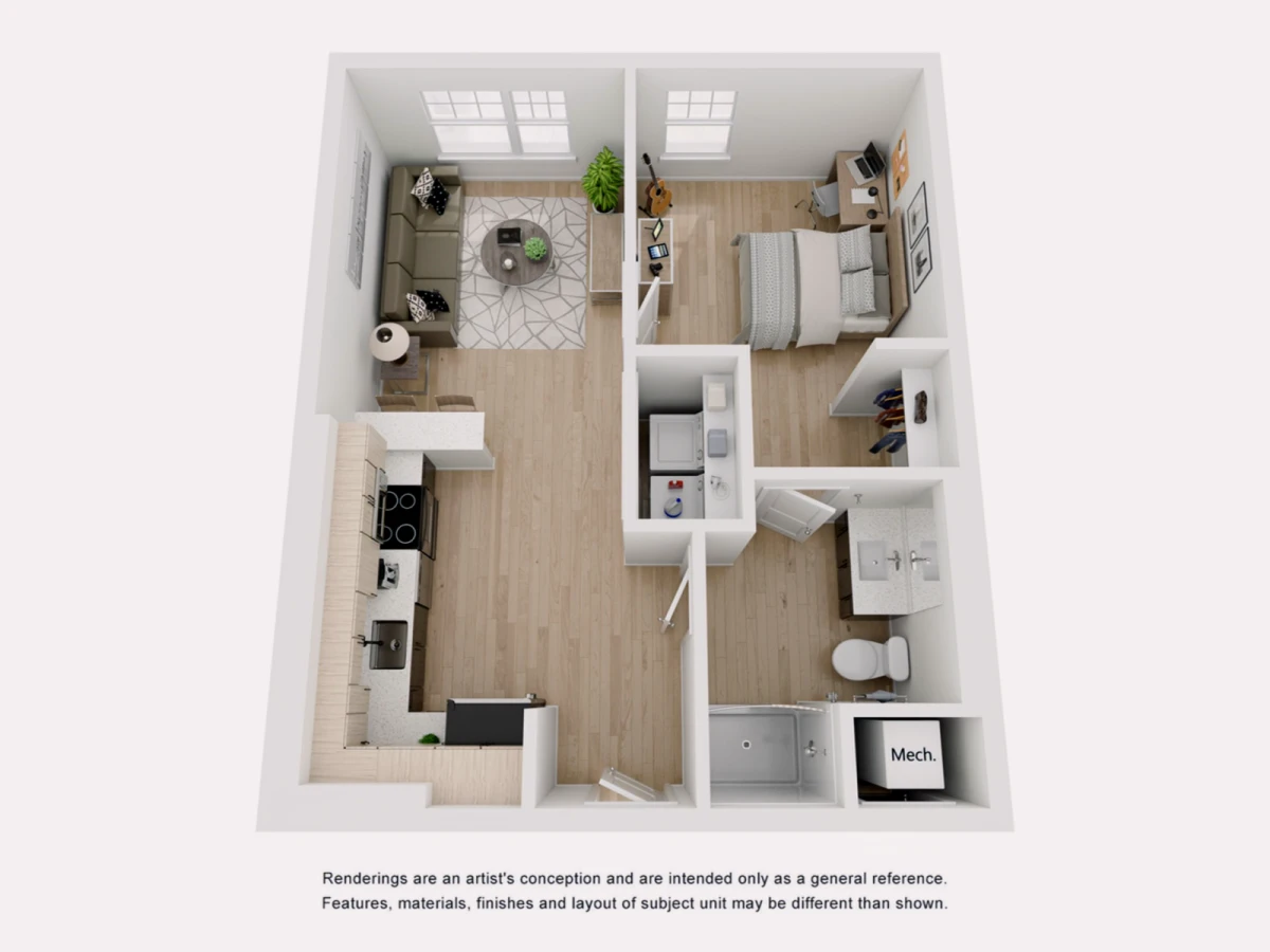 One Rooms view 1