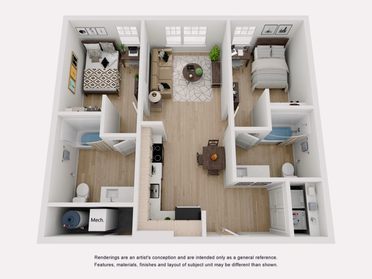 Two Rooms view 2