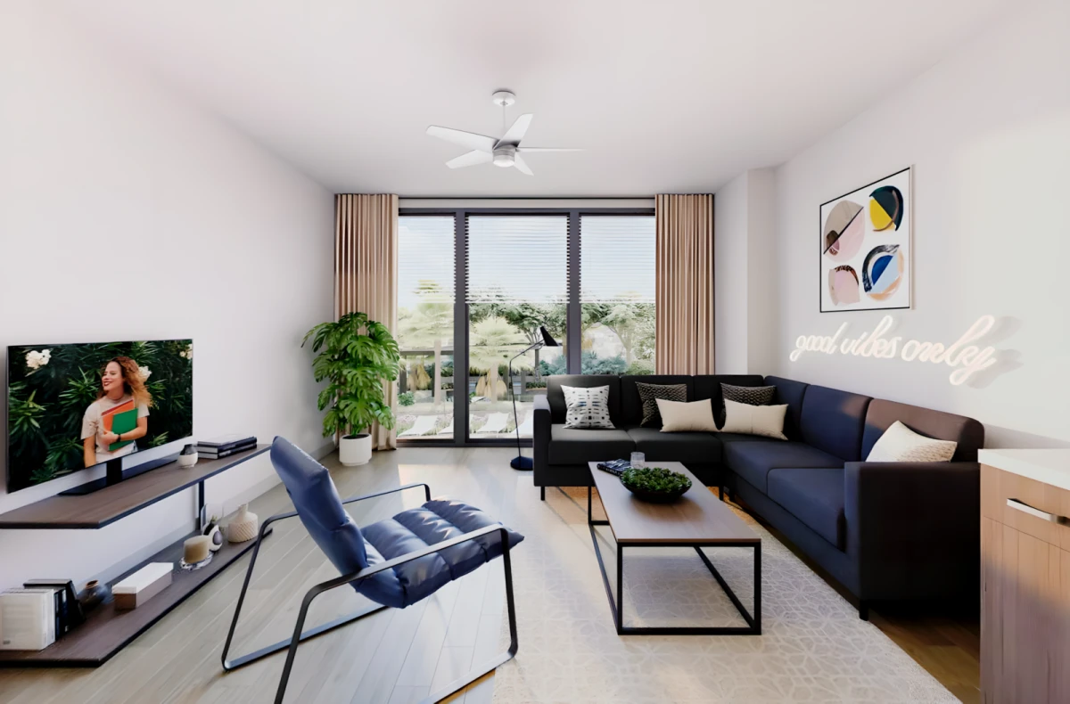 2 Bed 2 Bath Emerald