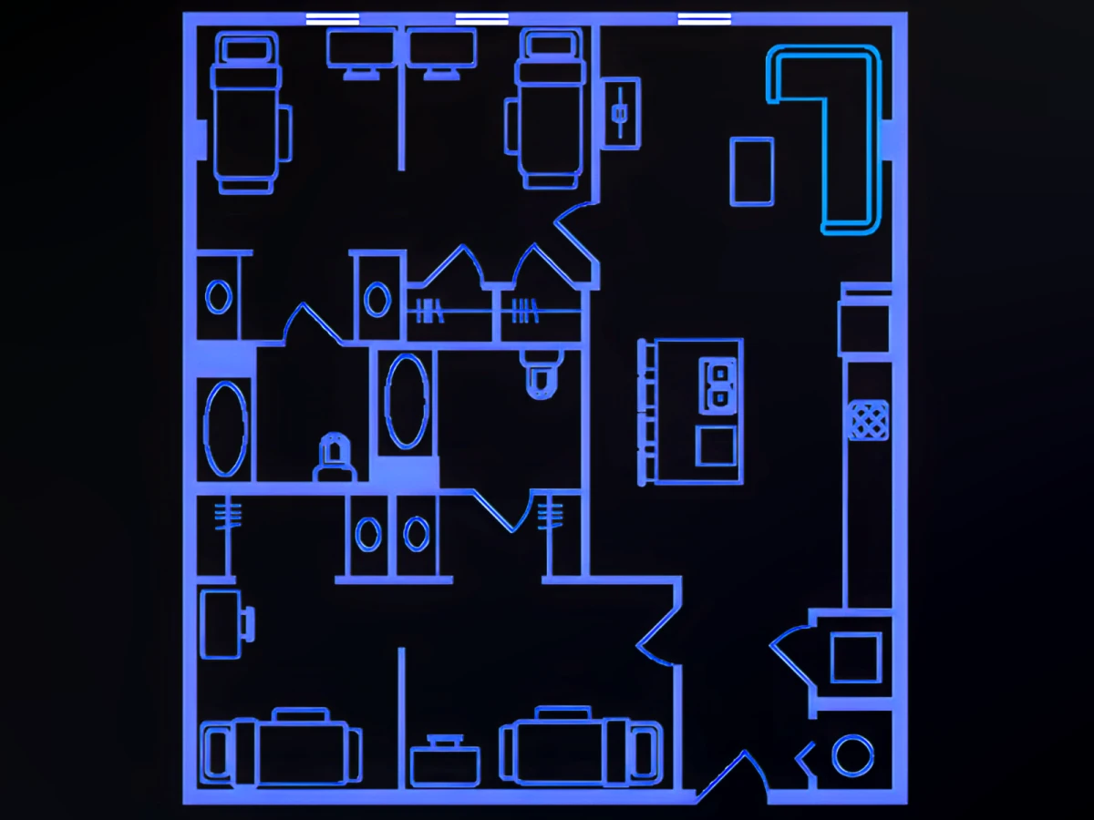 2 Bed 2 Bath