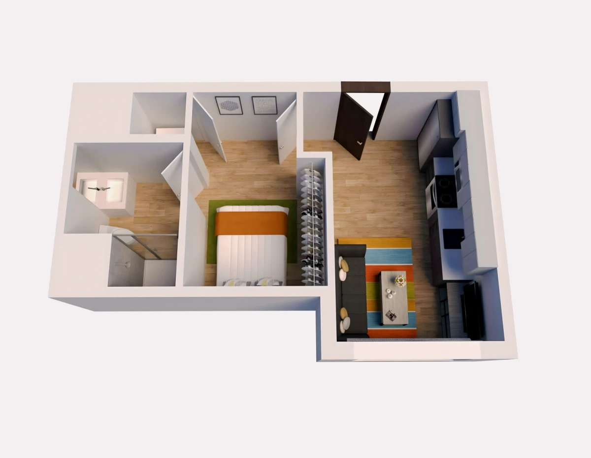 1 Rooms view 2
