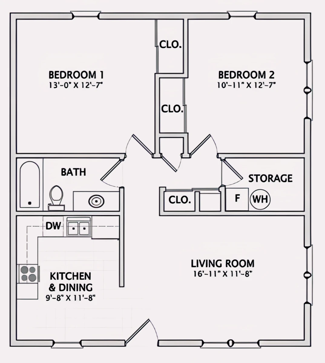 2 Bedroom