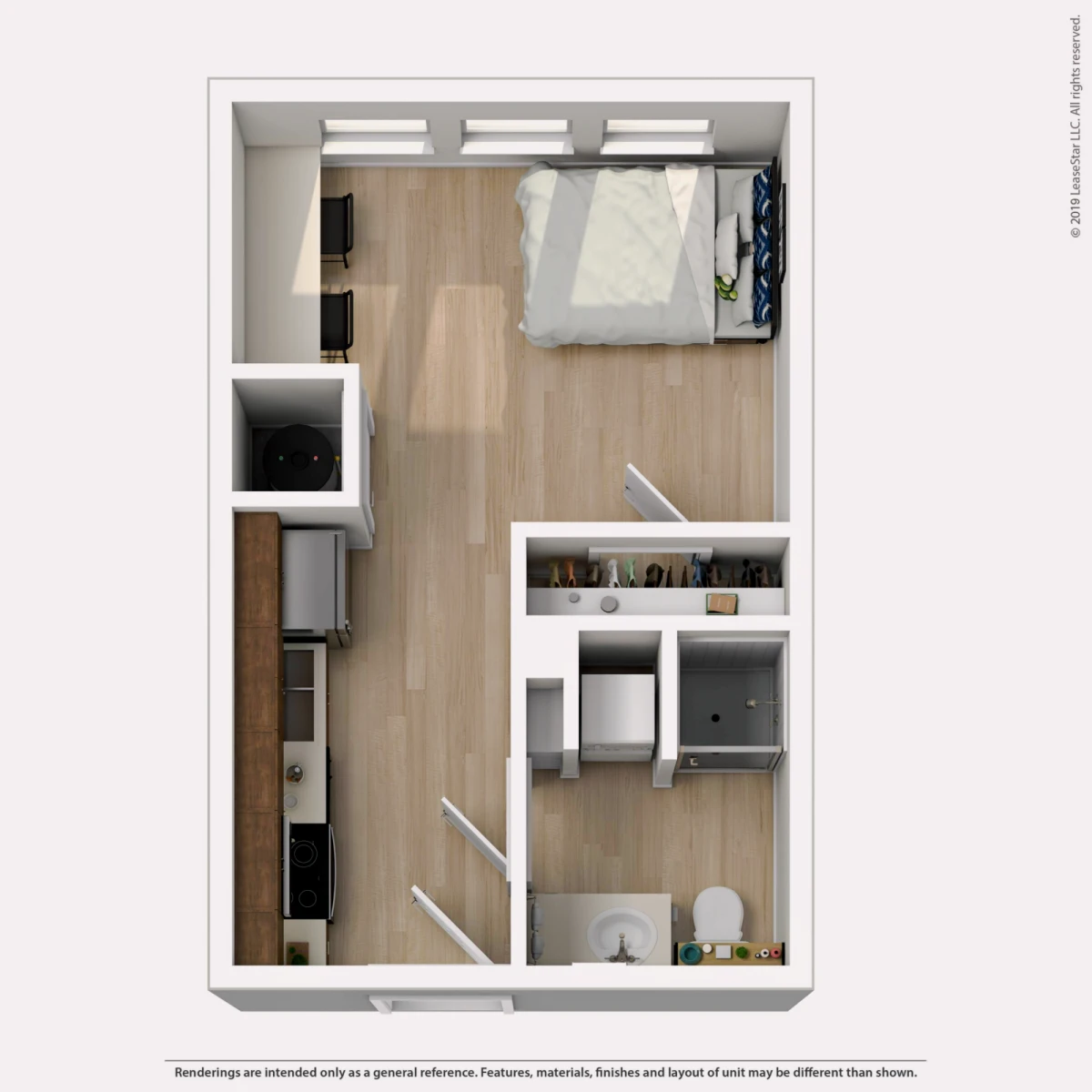 Studio Rooms view 1