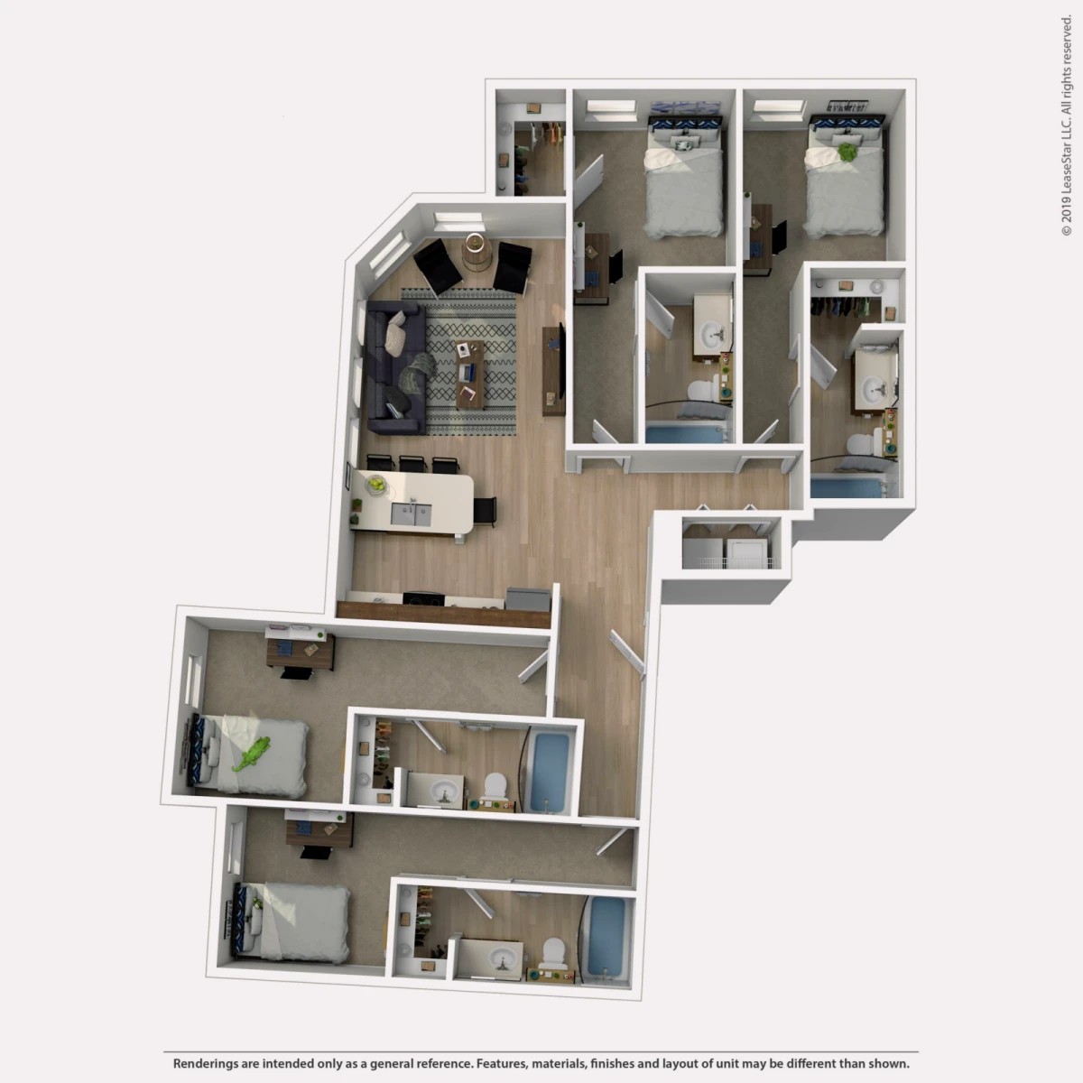 4 Rooms view 4