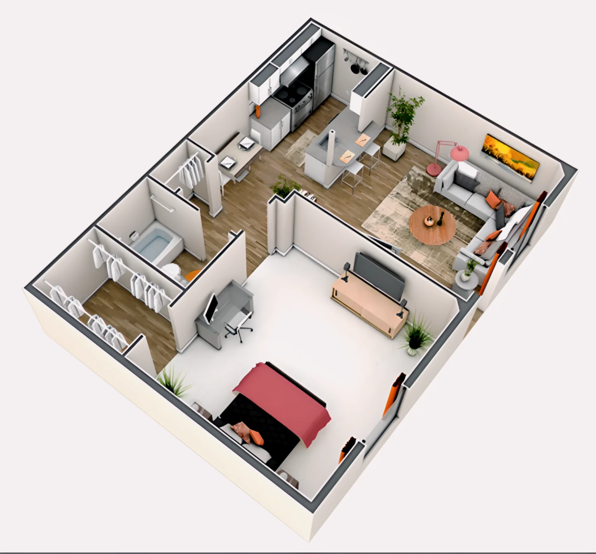 1 Rooms view 3