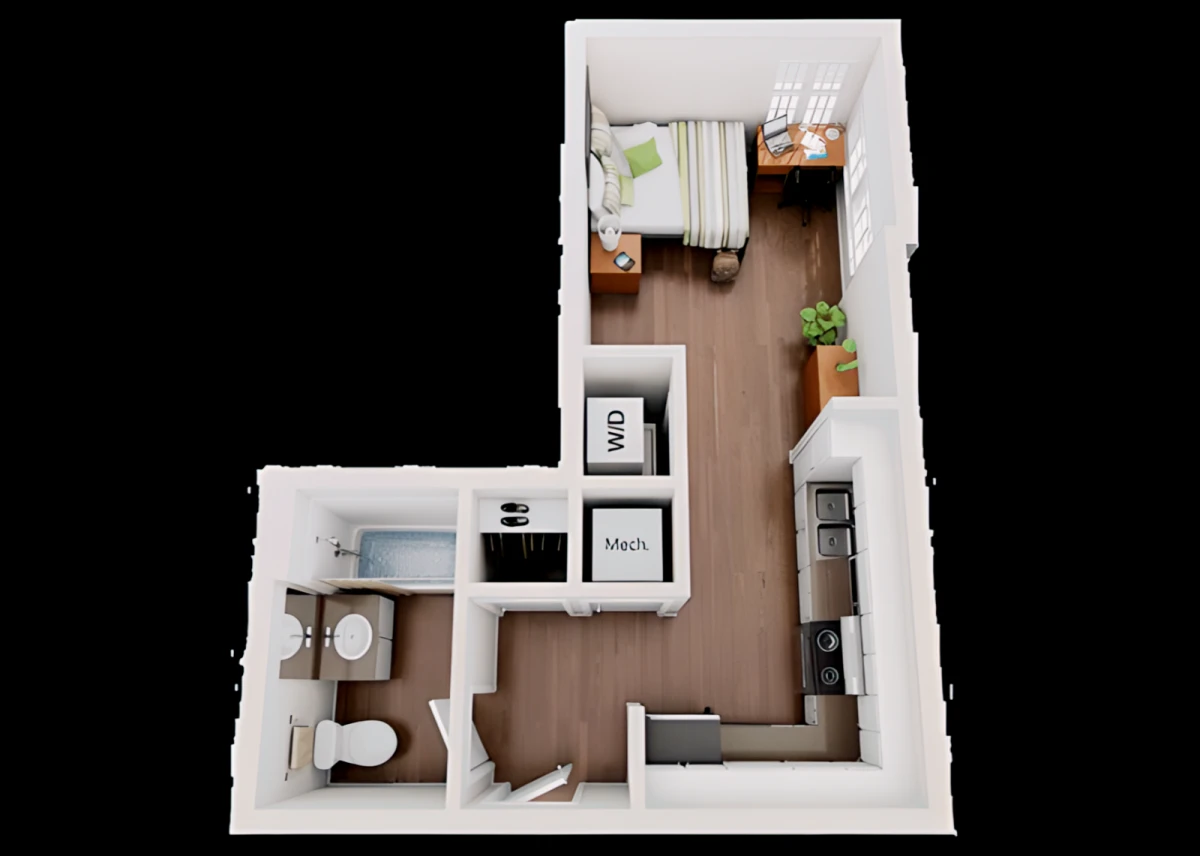 Studio Rooms view 1