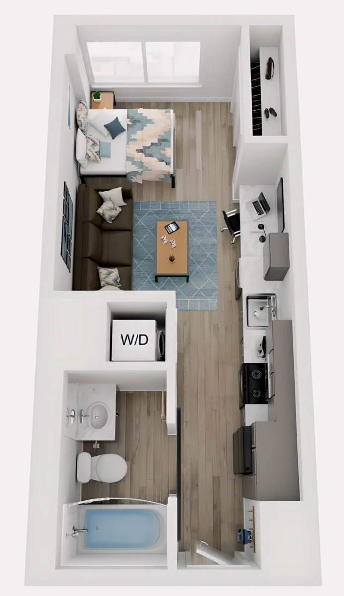 2 Rooms view 2