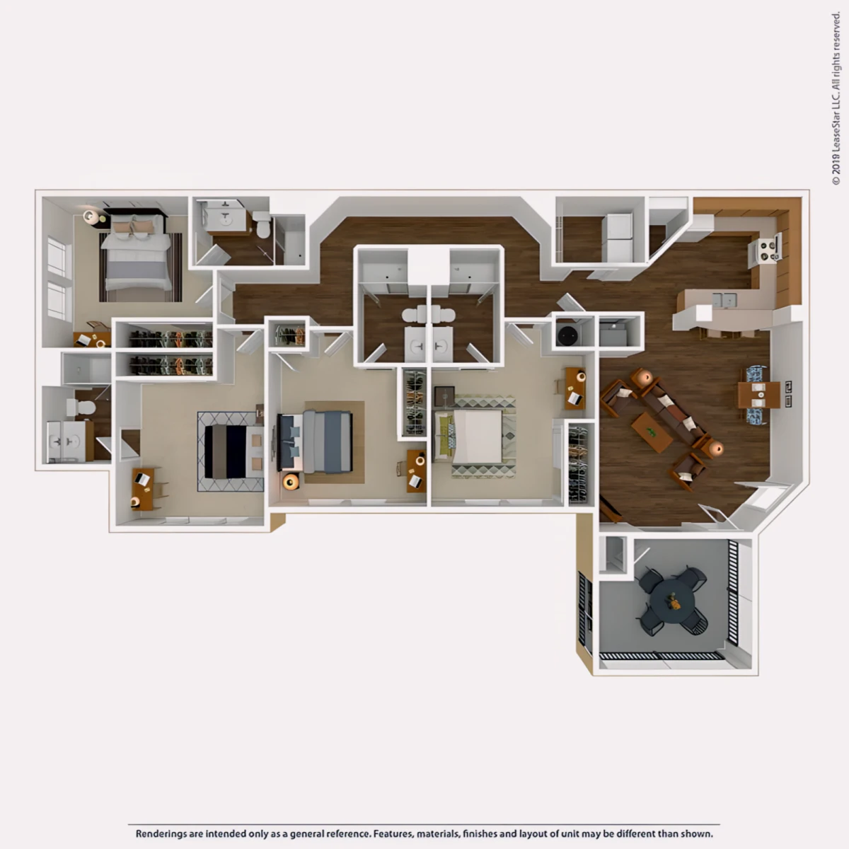 4BR/4BA Rooms view 2