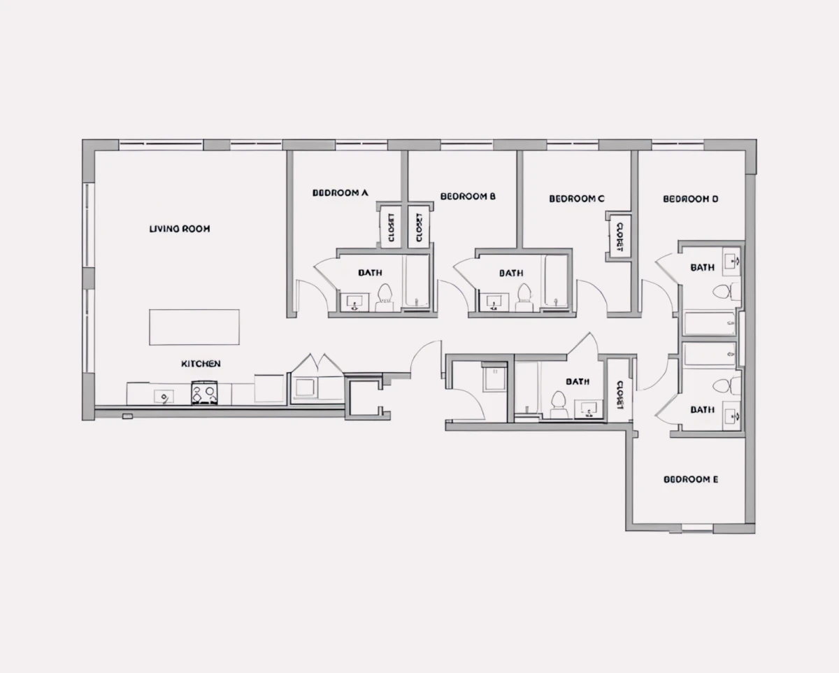 5 Bed 5 Bath E3-M