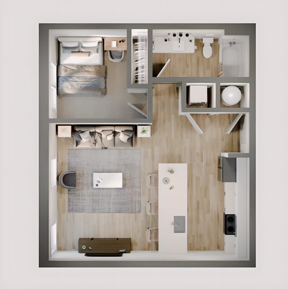 1 Rooms view 2