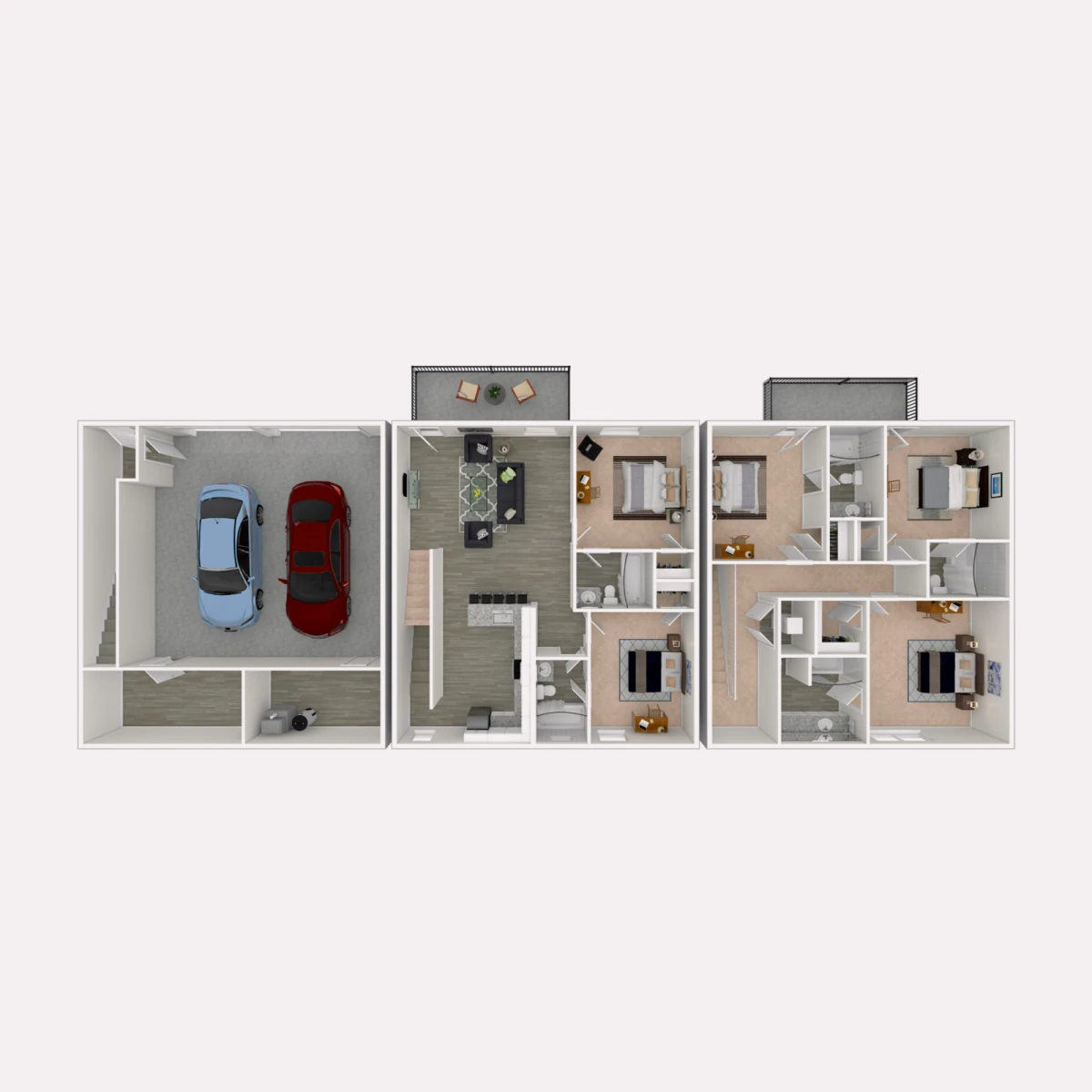 5 Rooms view 1