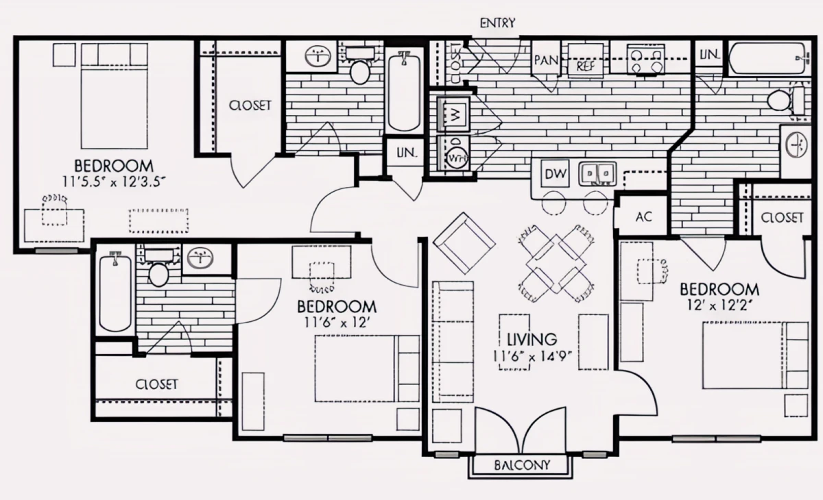 Apartment Rooms view 3