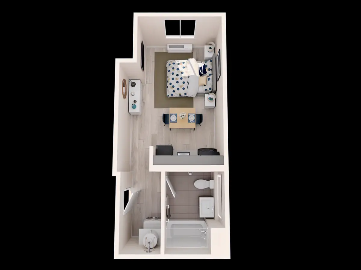 Studio Rooms view 2