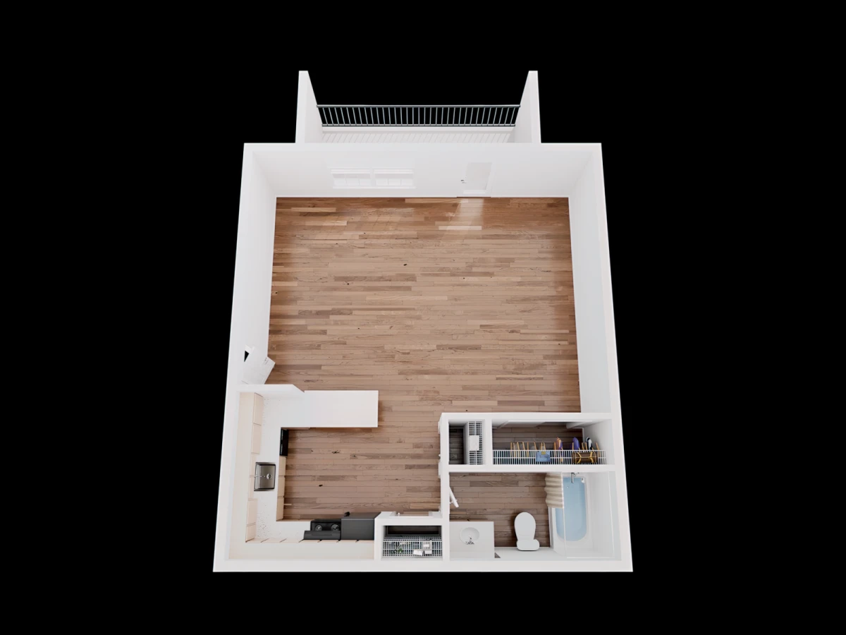 Studio Rooms view 1