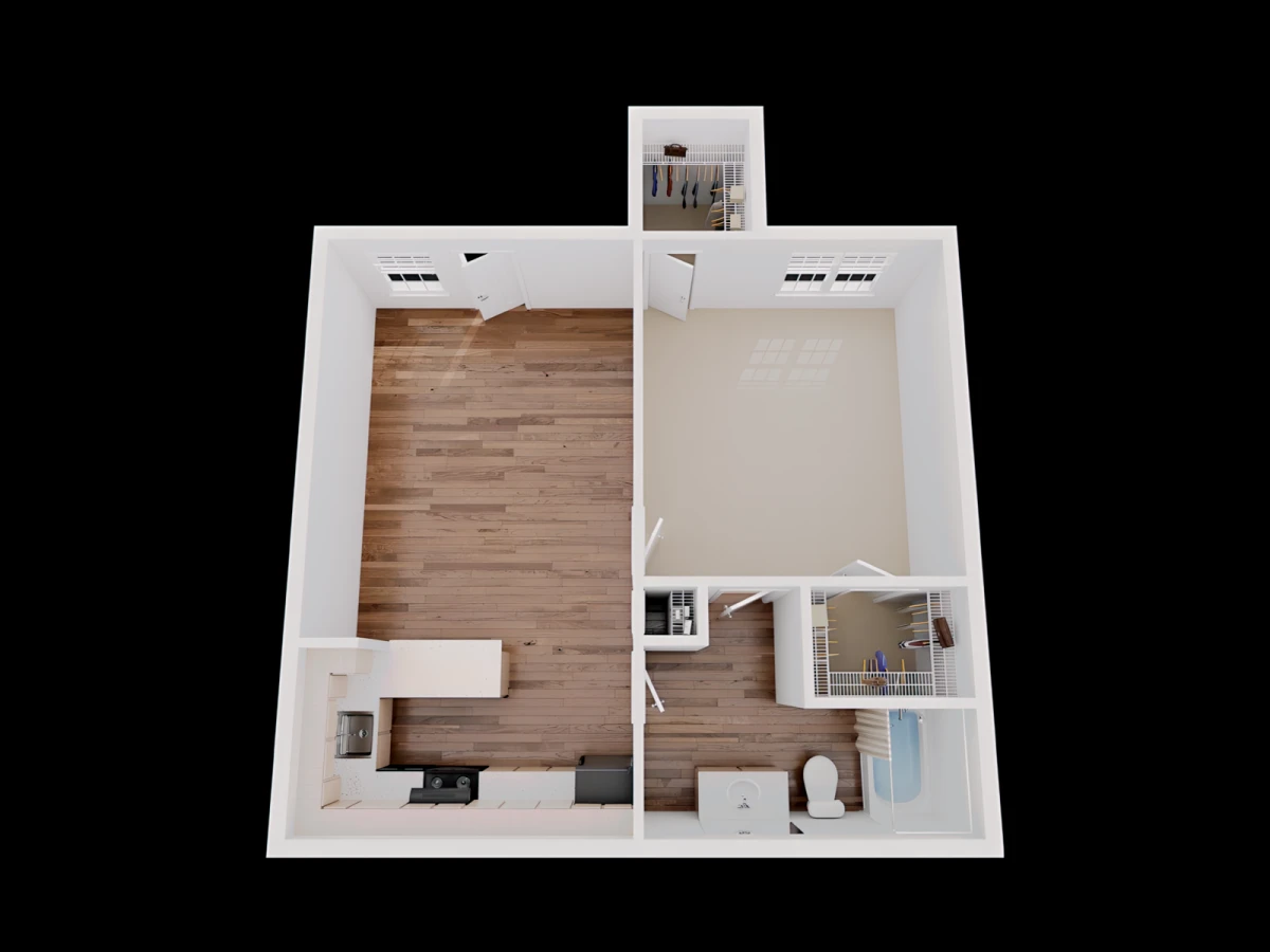 One Rooms view 1