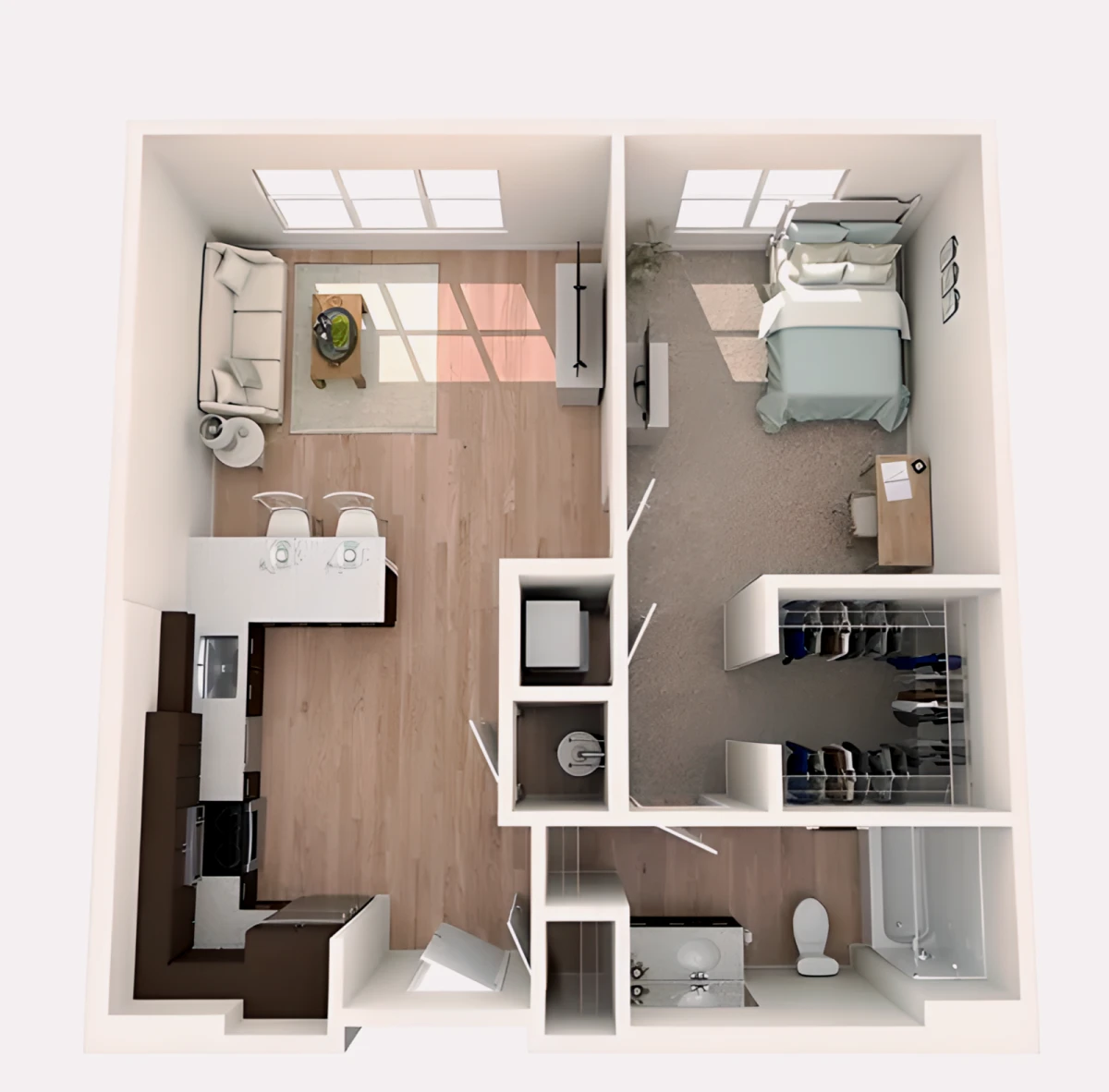 1 Rooms view 2
