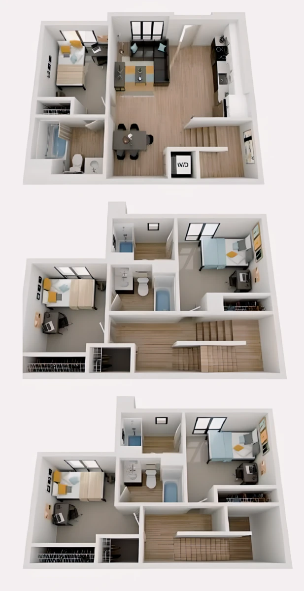 5 Rooms view 1