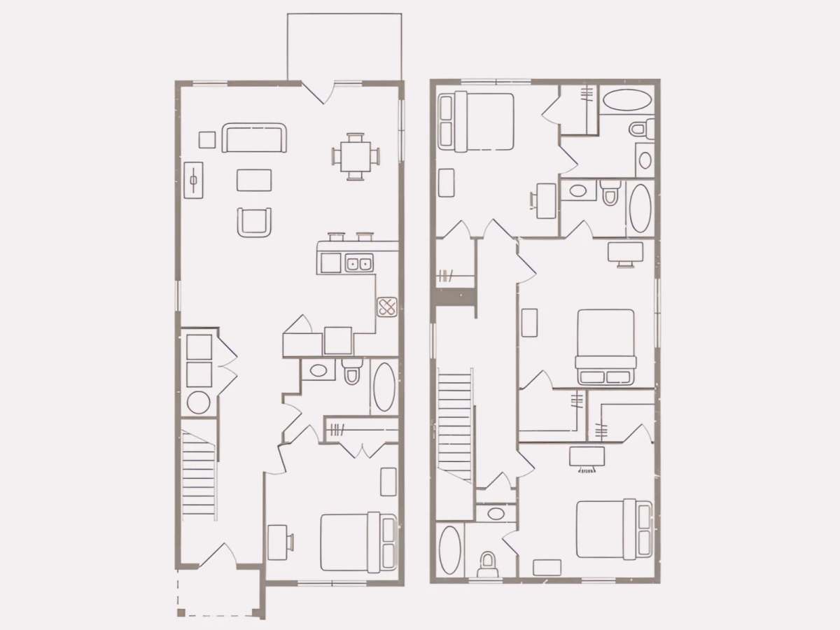 3 Rooms view 1