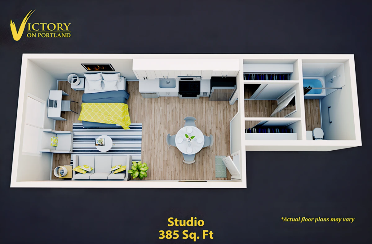 Studio Rooms view 1