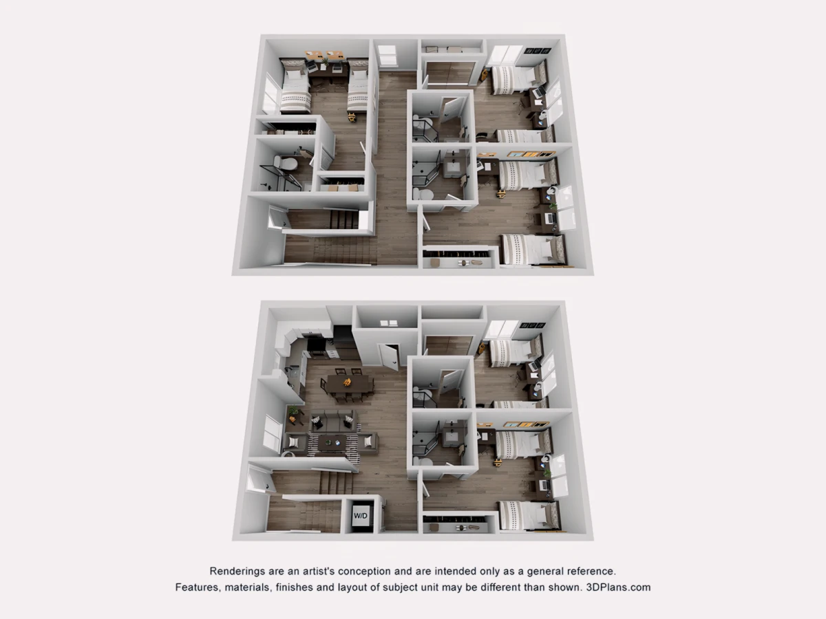 5 Bed 5 Bath Shared