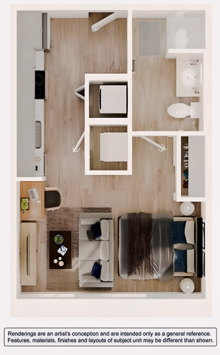 3BR/3BA Rooms view 1