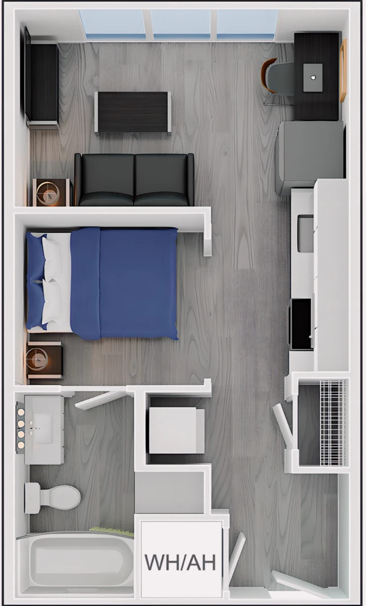 Studio Rooms view 1