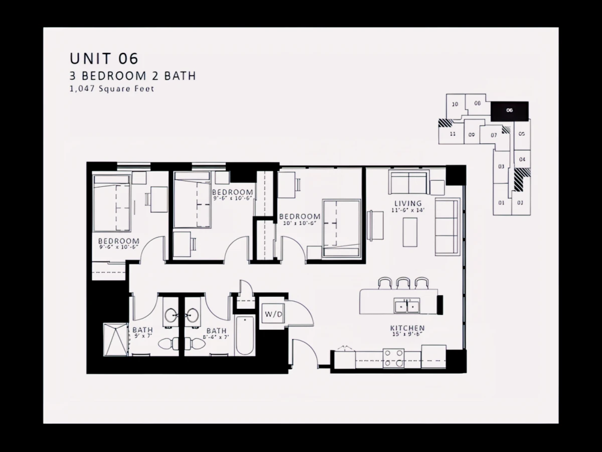 3 Rooms view 2