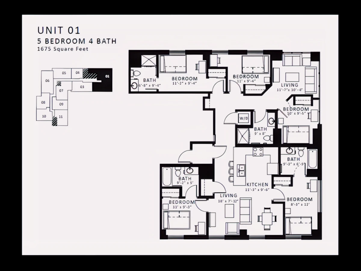 5 Rooms view 1