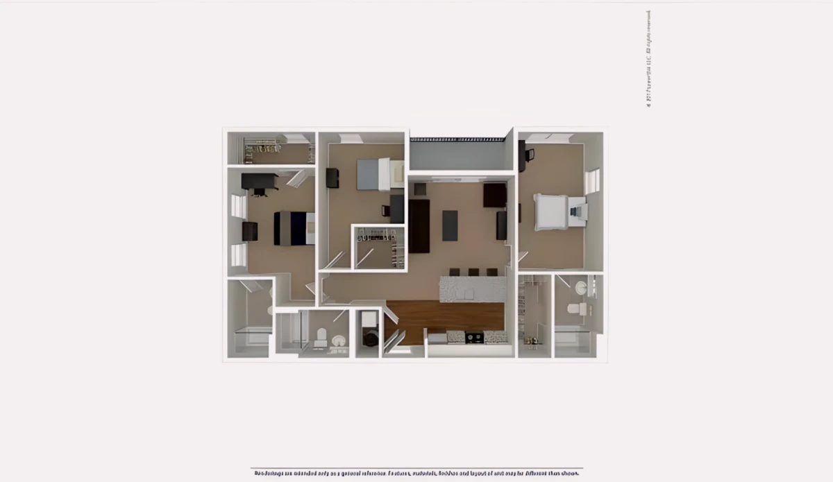 3 Rooms view 2