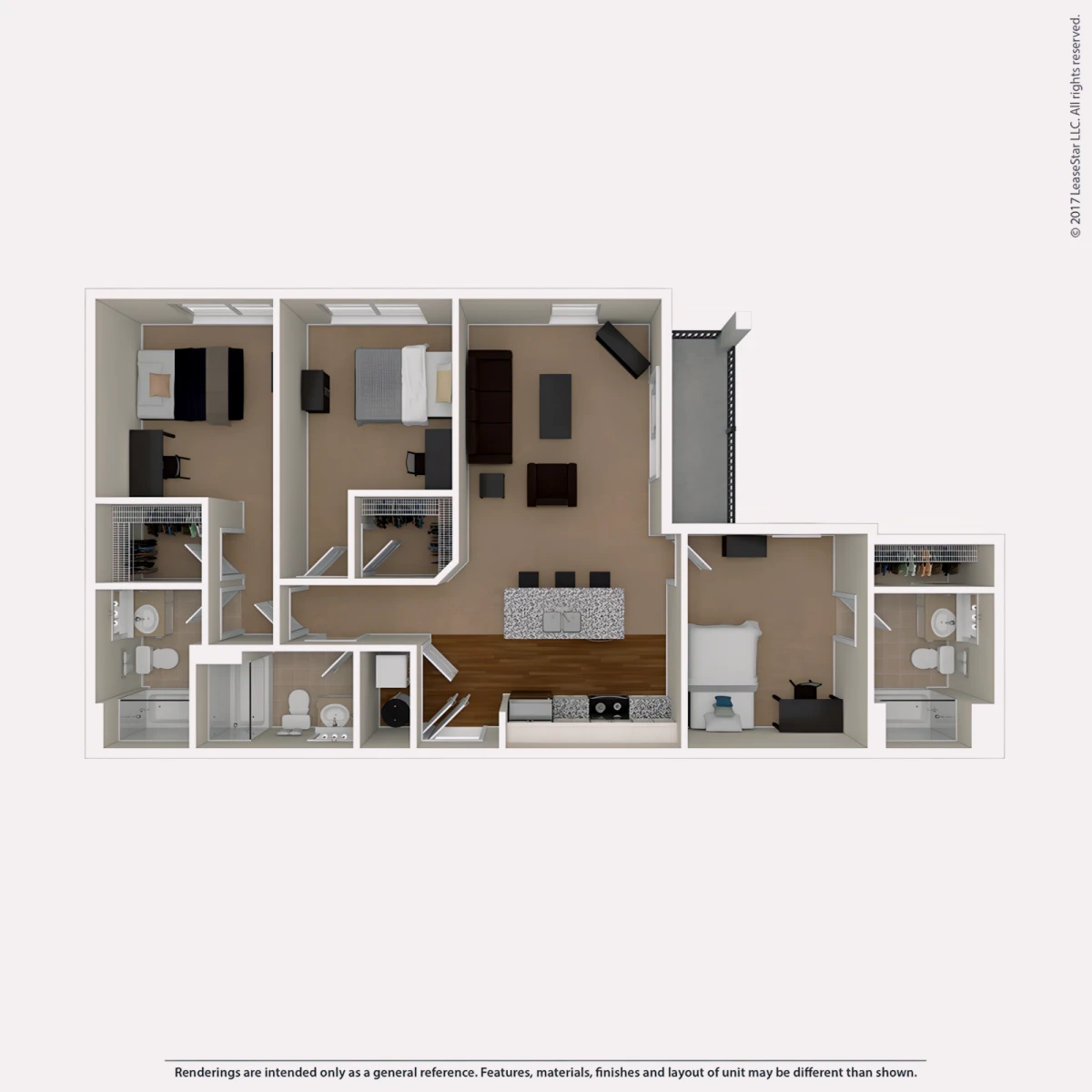 3 Rooms view 3