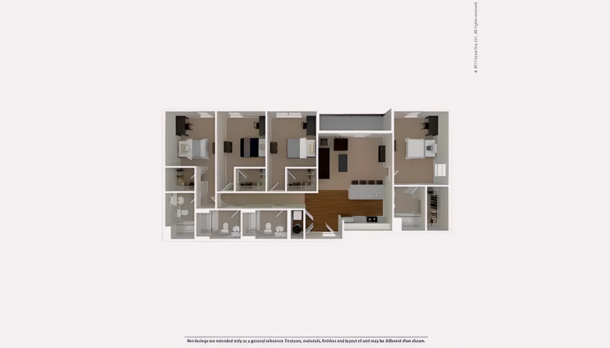 4 Rooms view 2
