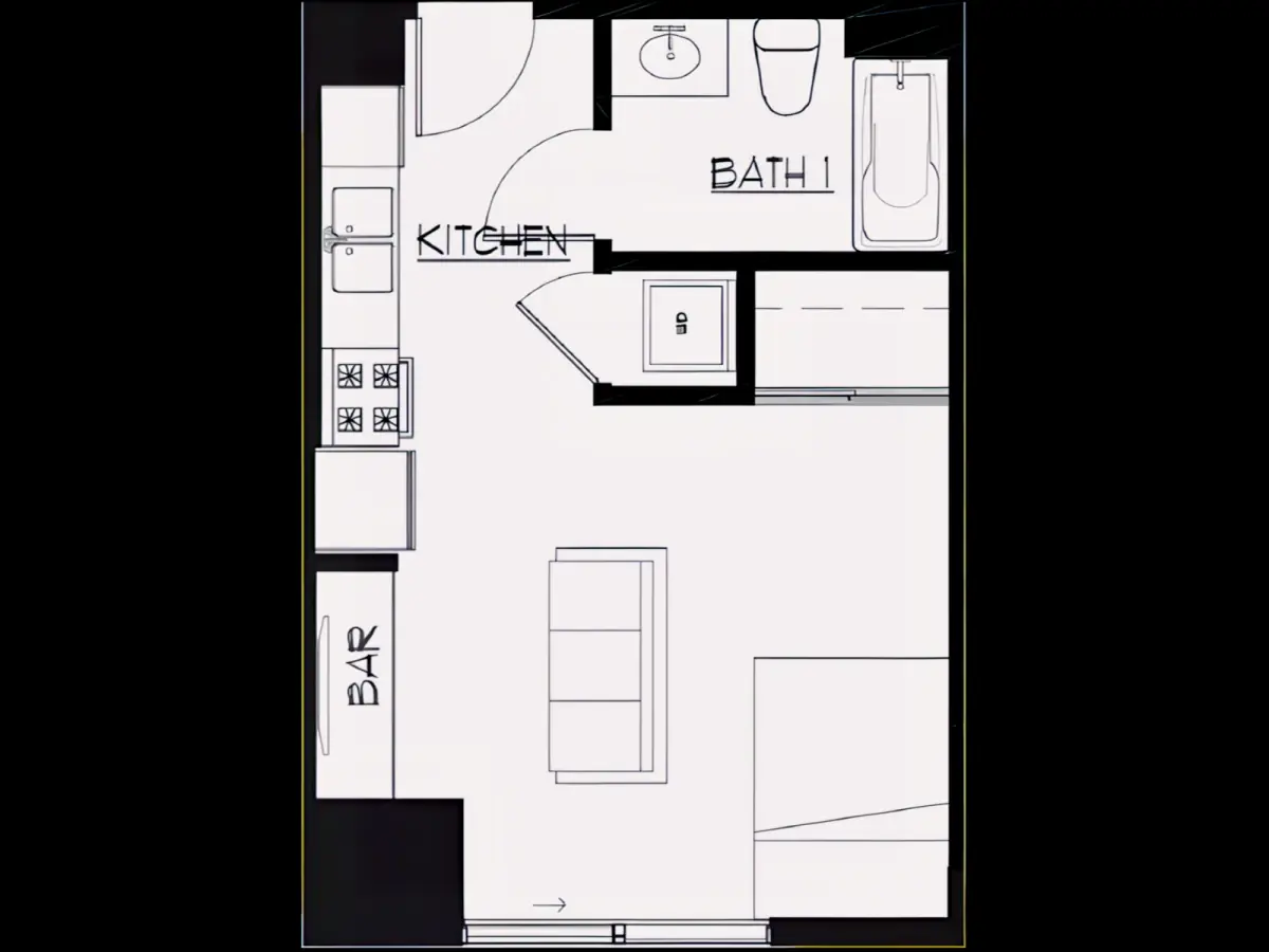 Studio Rooms view 1
