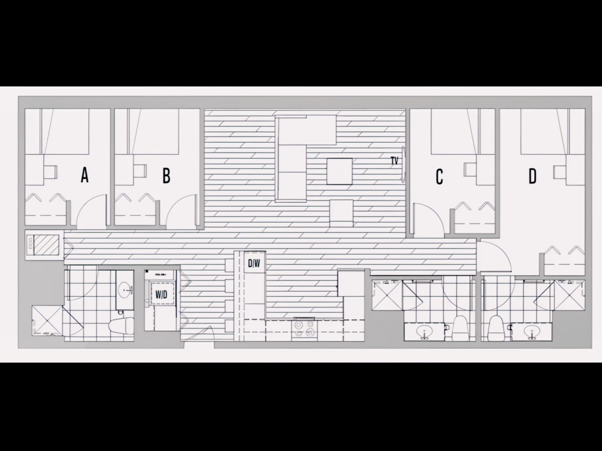 4x3 Rooms view 1