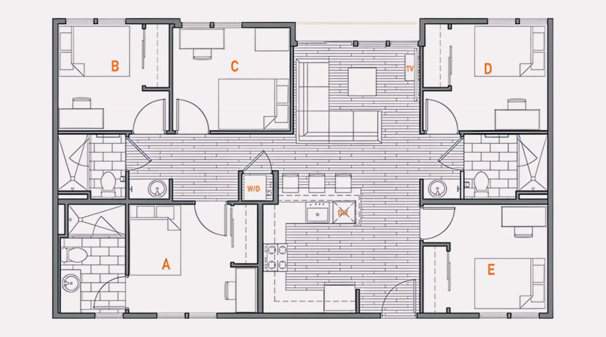 5 Rooms view 4